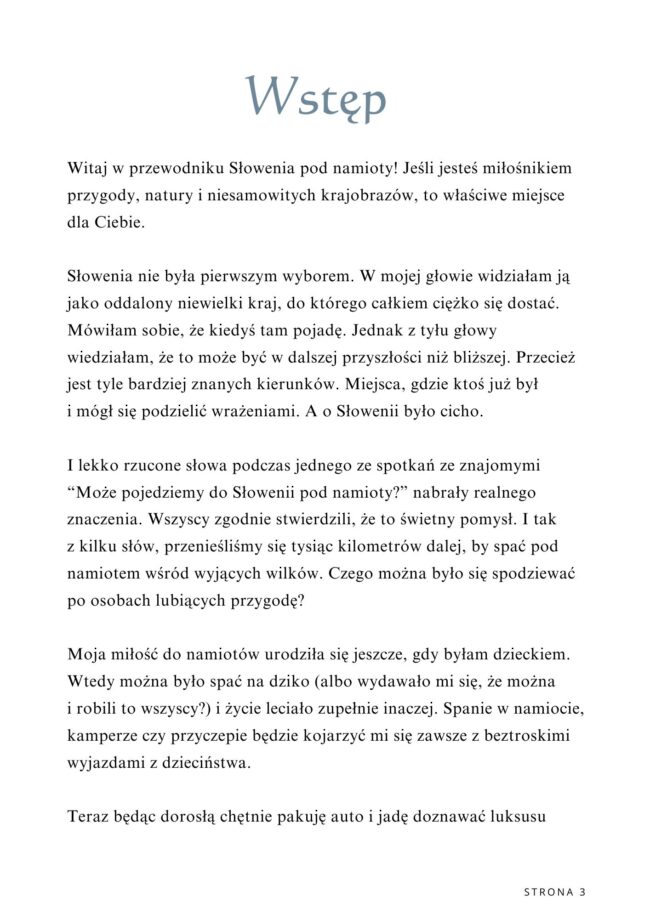 E-BOOK "SŁOWENIA POD NAMIOTY" - obrazek 2