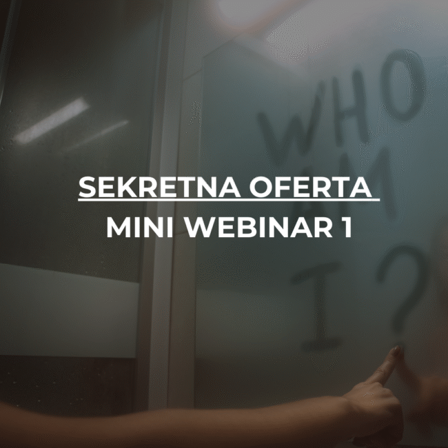 SEKRETNA OFERTA: MINI WEBINAR 1